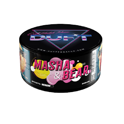 Табак Duft classic - Masha and Bear (Земляника), 25 гр