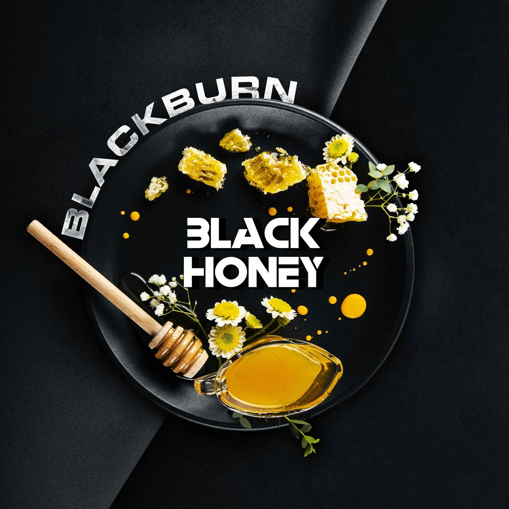 Табак для кальяна BlackBurn 25г - Black honey (Цветочный Мед)