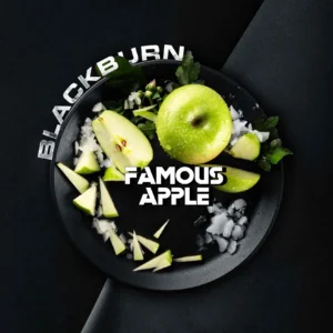 Табак для кальяна BlackBurn 25г — Famous Apple (Ледяное зеленое яблоко)