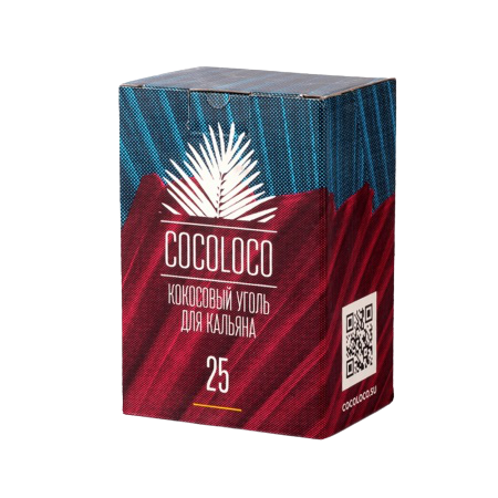 Уголь для кальяна COCOLOCO 25мм 72куб