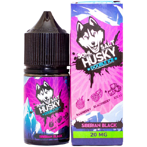 жидкость Husky (Хаски) двойной лед Малина, ежевика
