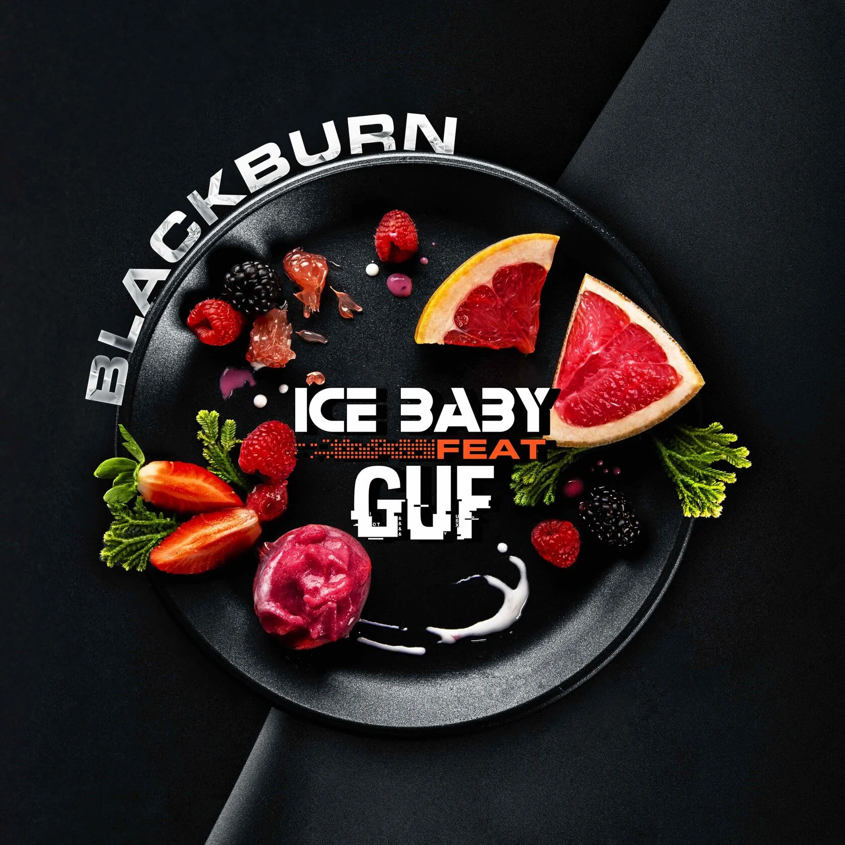 Табак для кальяна BlackBurn 25г - Ice Baby (Ягодный сорбет с грейпфрутом)