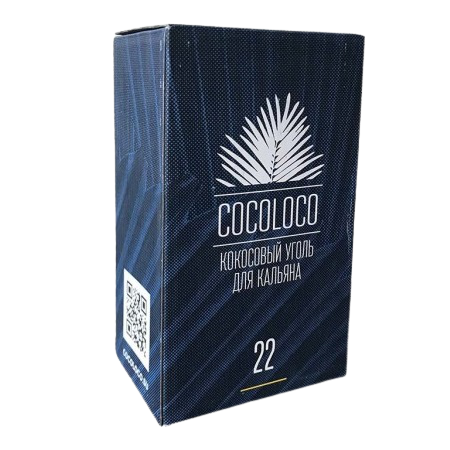 Уголь кокосовый COCOLOCO, 22мм (96куб)