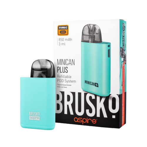 Brusko Minican PLUS, Бирюзовый