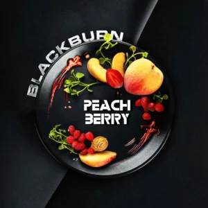 Табак для кальяна BlackBurn 25г — Peachberry (Земляника Персик)