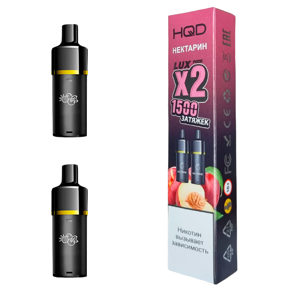 Картридж HQD LUX Nectarine / Нектарин