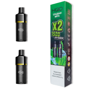 Картридж HQD LUX Ice Mint / Сладкая мята (1 шт)