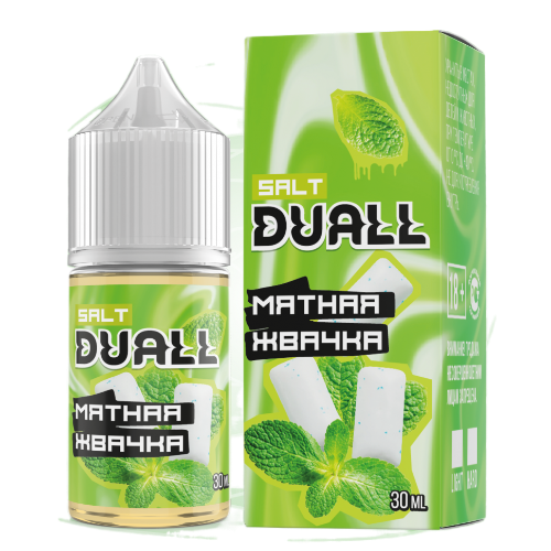 Жидкость DUALL SALT light, 30ml, Мятная жвачка