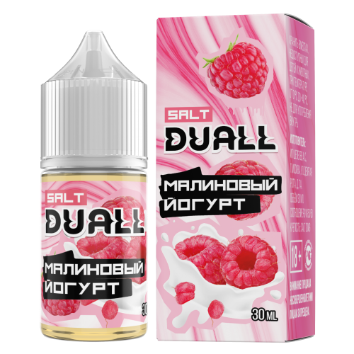 Жидкость DUALL SALT light, 30ml, Малиновый йогурт