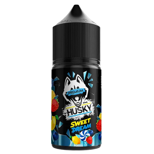 HUSKY PREMIUM Sweet Dream 30 ml 20 (Леденец с черникой, лимон, клубника)