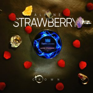 Табак для кальяна Sapphire Crown Alpine Strawberry — земляника, 25 гр