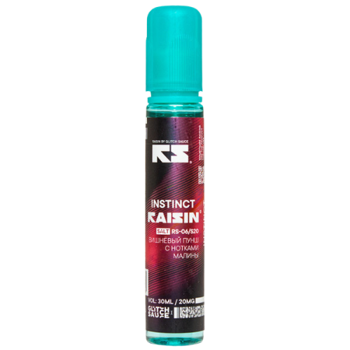 Glitch Sauce Raisin 30ml 20mg instinct - Вишневый пунш с нотками малины