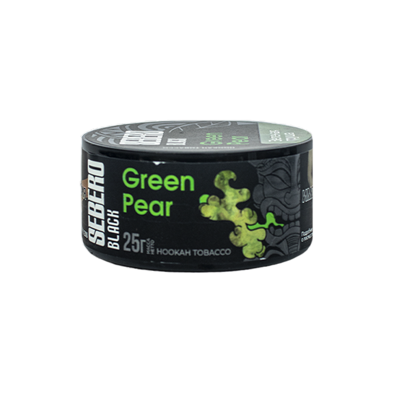 Табак для кальяна SEBERO Black 25г - Green Pear (Зеленая груша)