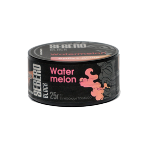 Табак для кальяна SEBERO Black 25г — Watermelon (Арбуз-дыня)