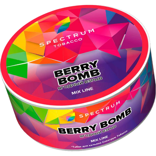 Табак для кальяна SPECTRUM ML 25г - Berry Bomb (Ягодный взрыв)