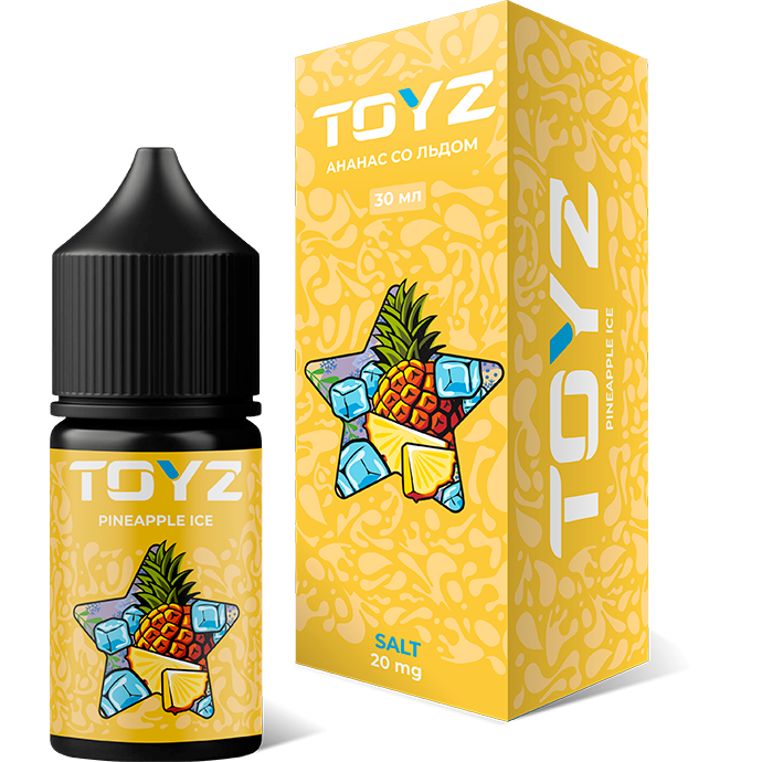 Жидкость TOYZ 30 мл 20 мг - Ананас лед