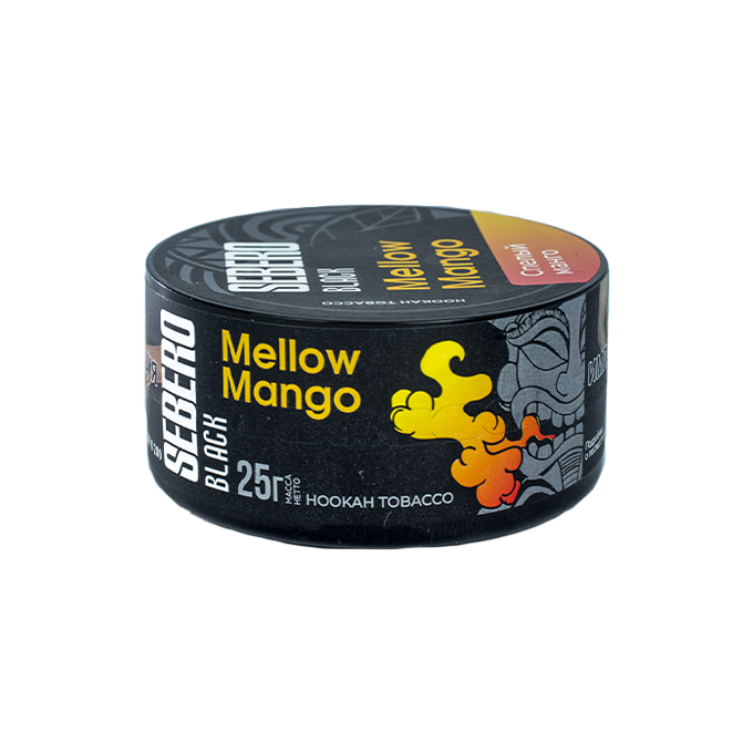 Табак для кальяна SEBERO Black 25г - Mellow Mango (Спелый манго)