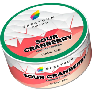 Табак для кальяна SPECTRUM СL 25г — Sour Cranberry (Кислая клюква)