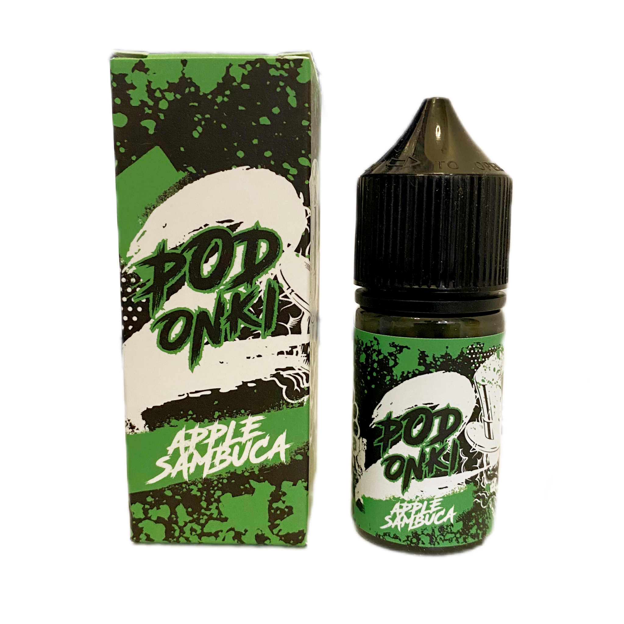 Жидкость PODONKI v2 Apple Sambuca 20 ULTRA HARD 30ml salt (Яблочная самбука)