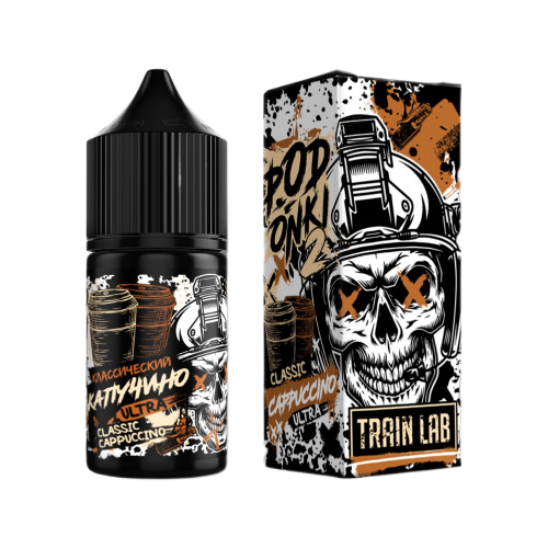 Жидкость PODONKI v2 Cappuccino 20 ULTRA HARD 30ml salt (Ароматный капучино)