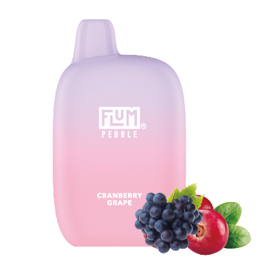 FLUM Pebble 6000 затяжек - Cranberry grape (Клюква виноград)