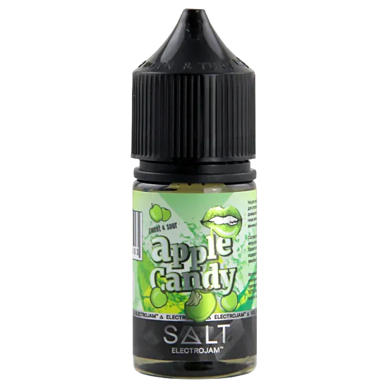 ElectroJam Apple Candy 30мл SALT20 ( Яблочные леденцы)