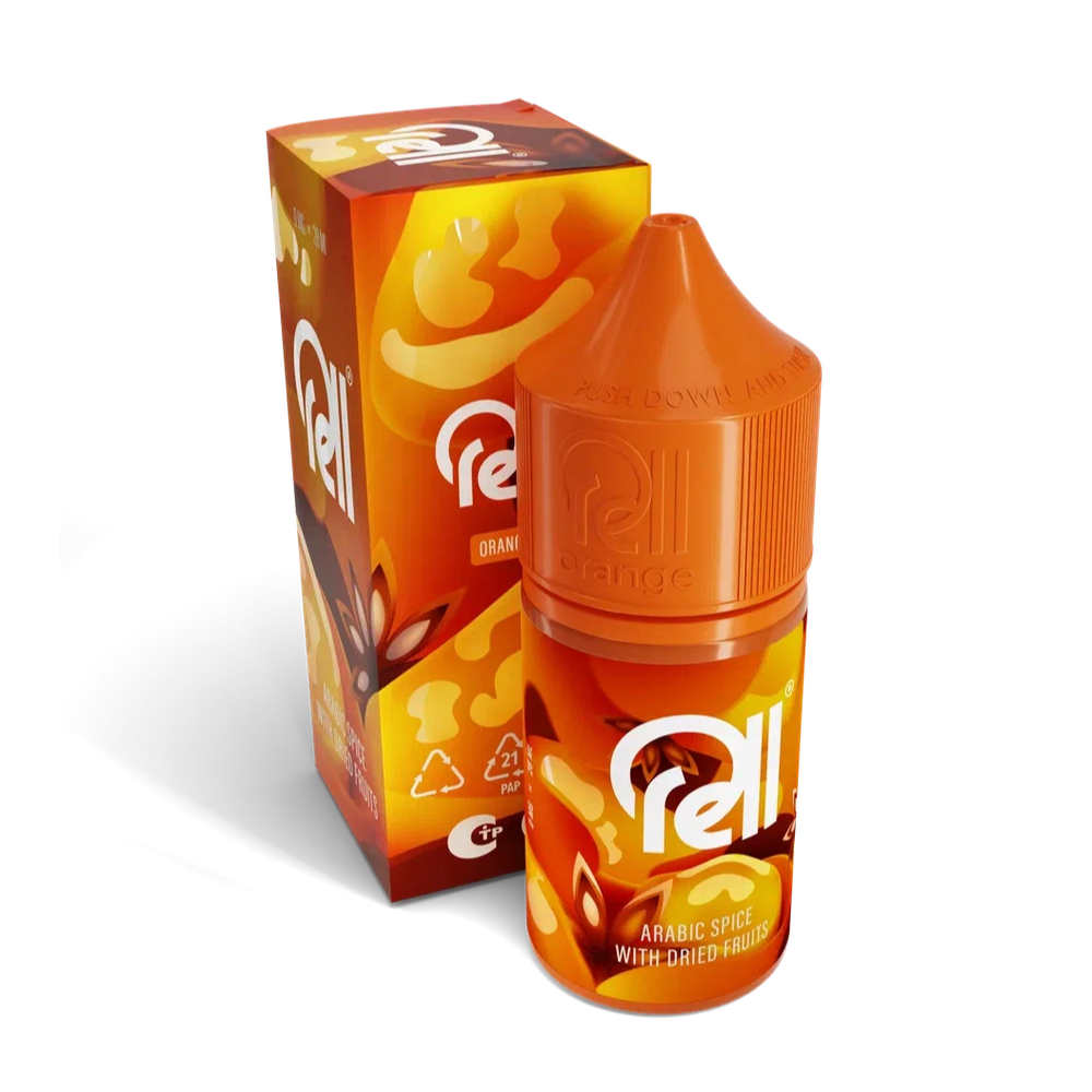 Безникотиновая жидкость для ЭСДН RELL ORANGE Arabic spice with dried fruits (28мл, 0мг/см3)-Сухофрукты со специями