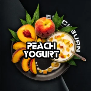 Табак для кальяна BlackBurn 25г — Peach Yogurt (Персиковый йогурт)