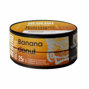 Табак для кальяна SEBERO Arctic Mix 25г — Banana Donut (Банановый пончик с корицей)
