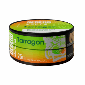 Табак для кальяна SEBERO Arctic Mix 25г — Tarragon (Базилик, огурец, кола, абрикос, клубника, банан, арктик)