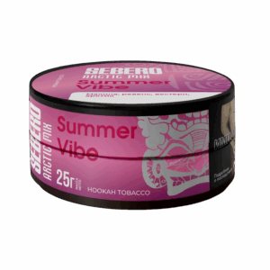 Табак для кальяна SEBERO Arctic Mix 25г — Summer Vibe (Mалина, ревень, вестерн, арктик)