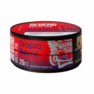 Табак для кальяна SEBERO Arctic Mix 25г — Tropic Berry (Клубника, личи, ревень, арктик)