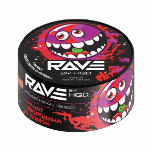 Табак для кальяна Rave by HQD Гранат, смородина и лимон, 25 гр.
