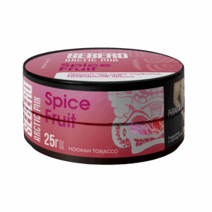 Табак для кальяна SEBERO Arctic Mix 25г — Spice Fruit (Чай, гуава, клубника, ревень, черная смородина, арктик)