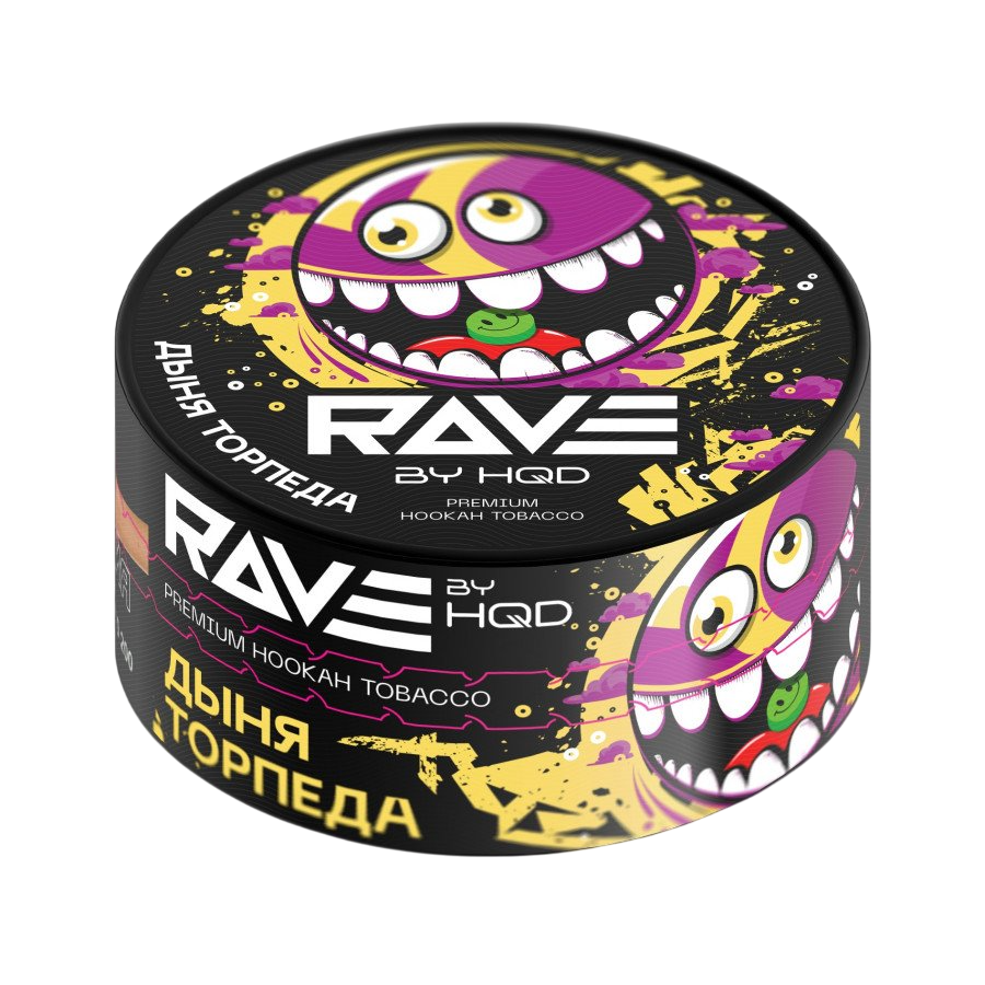 Табак для кальяна Rave by HQD Дыня торпеда, 25 гр.
