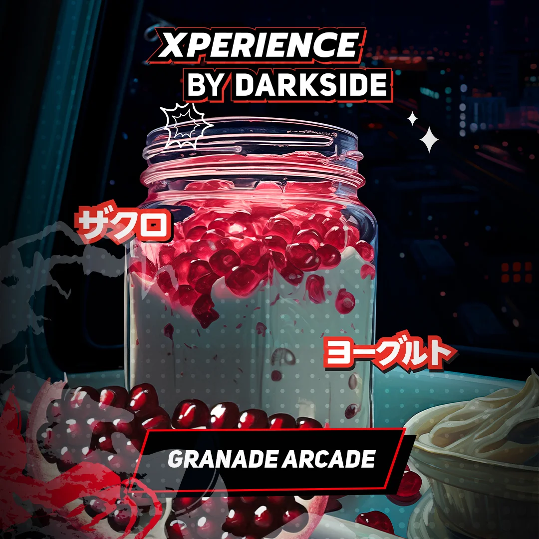 Табак для кальяна "Дарксайд" Экспириенс (Гранэйд Аркэйд), 30 г