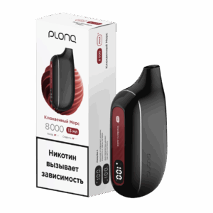 Электронный испаритель Plonq Max S 8000 — Клюквенный Морс