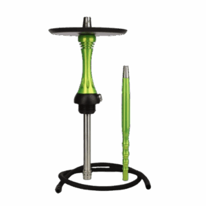 Кальян ALPHA HOOKAH — X Lime (Шахта,  Блюдце,  Мундштук,  Шланг,  Коннектор шланга,  Диффузор)