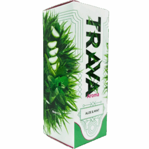 Ароматизатор TRAVA: ALOE MINT (алоэ мята) 13мл