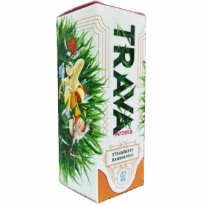Ароматизатор TRAVA: STRAWBERRY BANANA MILK (клубника банан молоко) 13мл