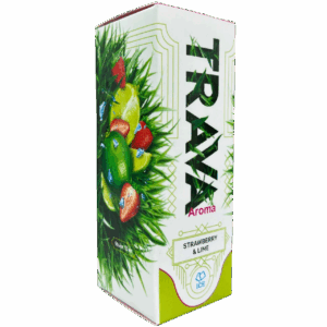 Ароматизатор TRAVA: STRAWBERRY LIME (клубника лайм) 13мл