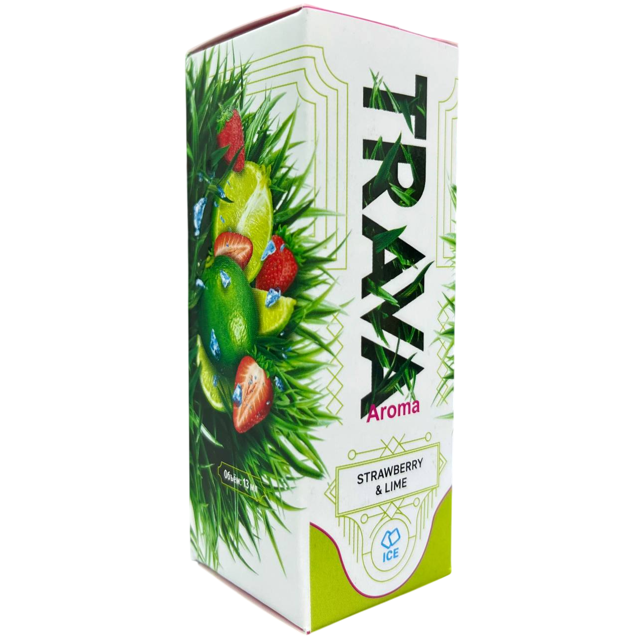 Ароматизатор TRAVA: STRAWBERRY LIME (клубника лайм) 13мл