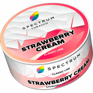 Табак для кальяна SPECTRUM CL 25г — Strawberry Cream (Клубника со сливками)