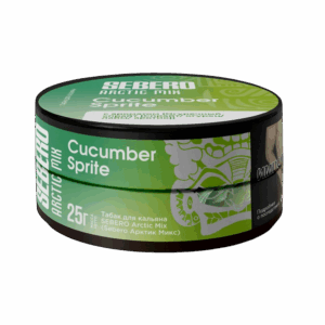 Табак для кальяна SEBERO Arctic Mix 25г — Cucumber Sprite (Спрайт, огурец, лайм, арктик)