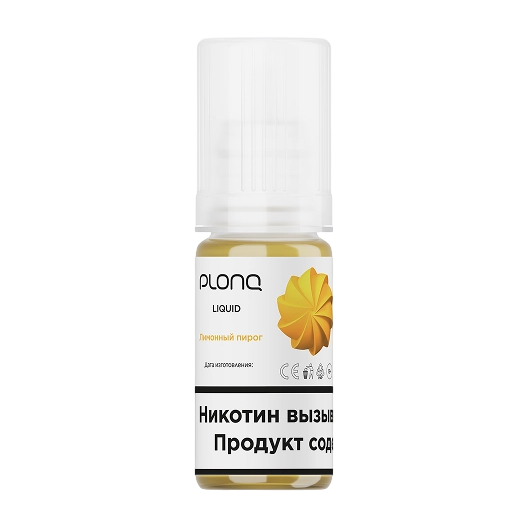Жидкость для ЭСДН Plonq 10 мл вкус: ЛИМОННЫЙ ПИРОГ