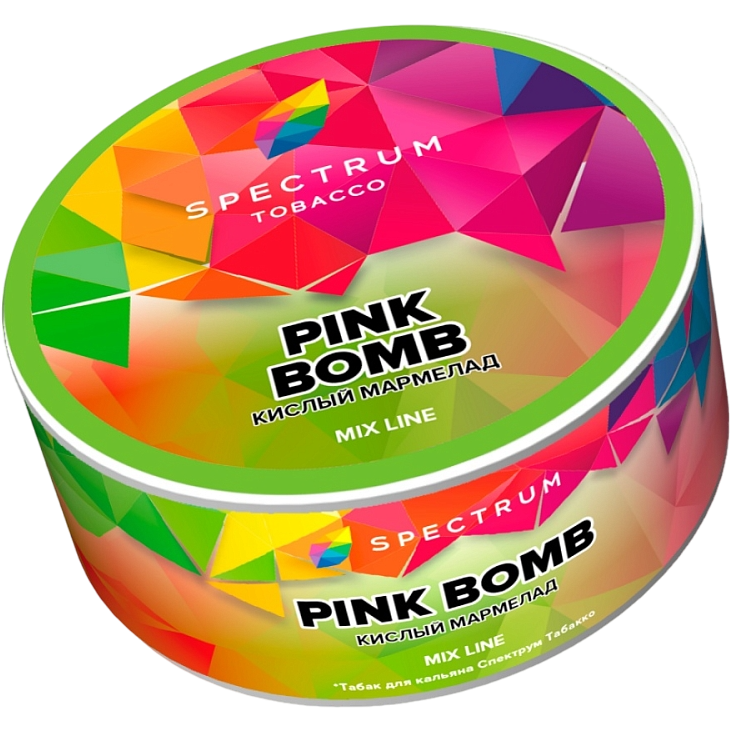 Табак для кальяна SPECTRUM ML 25г - Pink Bomb (Кислый мармелад)