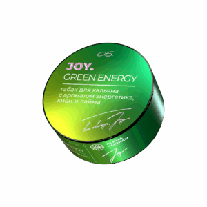 Табак для кальяна JOY 25г — Green Energy (Энергетик, киви, лайм)