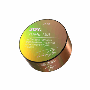 Табак для кальяна JOY 25г — Yume Tea (Персик, молочный улун, мед)