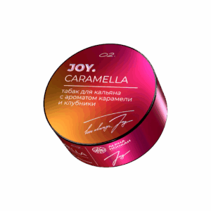 Табак для кальяна JOY 25г — Caramella (Карамель, клубника)