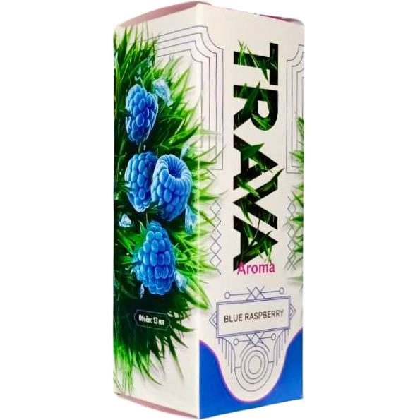 Ароматизатор TRAVA: BLUE RASPBERRY (синяя малина) 13мл